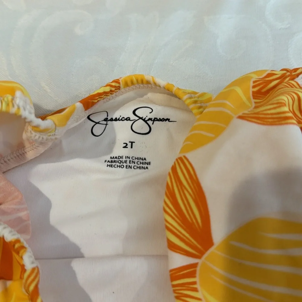 Jessica Simpson Toddler Swim Suit. Size 2T